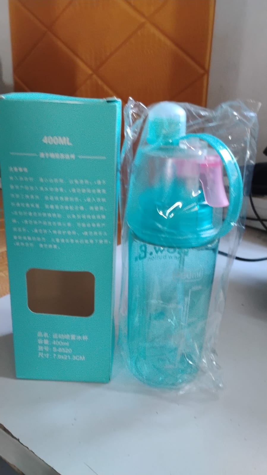 Plastic 2 In 1 Mist Spray Water Bottle (Multicolor / 400 ML / 1 Pc) Plastic 2 In 1 Mist Spray Water Bottle (Multicolor / 400 ML / 1 Pc)